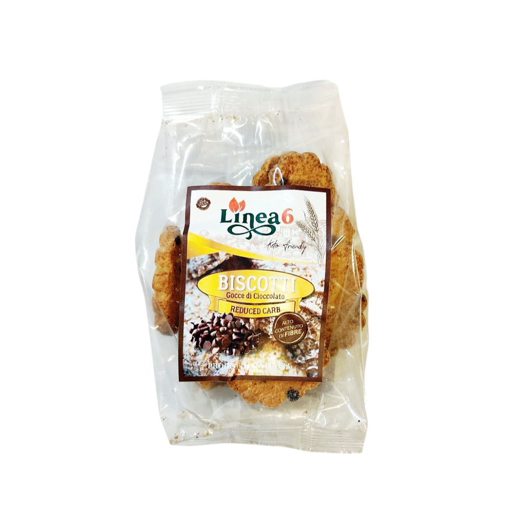 Biscotti con gocce di cioccolato low carb